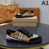 BURBERRY Burberry Summer Season Special 2024SS Men's Casual Shoes