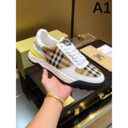 BURBERRY Main role of summer coordination 2024SS Men's casual shoes