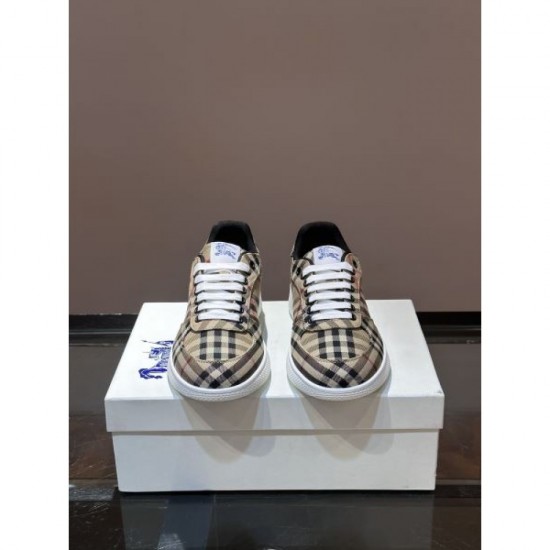 2024FW Men's Casual Shoes BURBERRY Burberry This season's most talked about first-class product 2024FW Men's Casual Shoes BURBERRY Burberry This season's most talked about first-class product