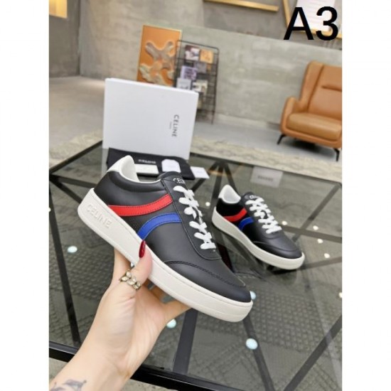 CELINE 2024SS Men's Casual Shoes Used by Celebrities and Celebrities CELINE 2024SS Men's Casual Shoes Used by Celebrities and Celebrities