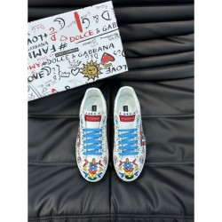 DOLCE & GABBANA Dolce & Gabbana Must Sold Out 2024SS Men's Casual Shoes