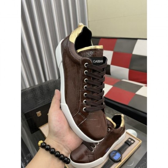 DOLCE & GABBANA Dolce & Gabbana Popular New 2024SS Men's Casual Shoes DOLCE & GABBANA Dolce & Gabbana Popular New 2024SS Men's Casual Shoes