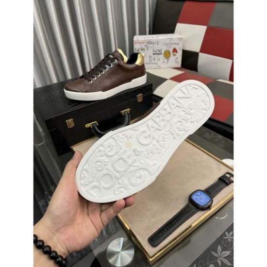 DOLCE & GABBANA Dolce & Gabbana Popular New 2024SS Men's Casual Shoes DOLCE & GABBANA Dolce & Gabbana Popular New 2024SS Men's Casual Shoes