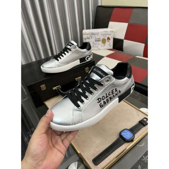 DOLCE & GABBANA Dolce & Gabbana Popular 2024SS Men's Casual Shoes DOLCE & GABBANA Dolce & Gabbana Popular 2024SS Men's Casual Shoes