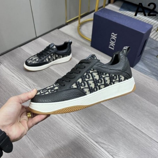 DIOR Outstanding Brand Print 2024SS Men's Casual Shoes DIOR Outstanding Brand Print 2024SS Men's Casual Shoes