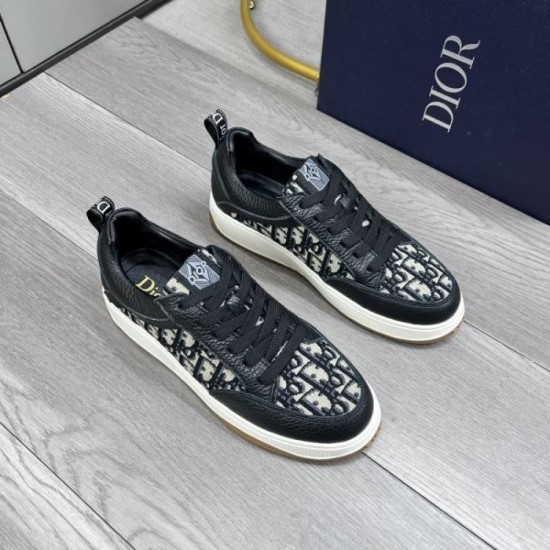 DIOR Outstanding Brand Print 2024SS Men's Casual Shoes DIOR Outstanding Brand Print 2024SS Men's Casual Shoes