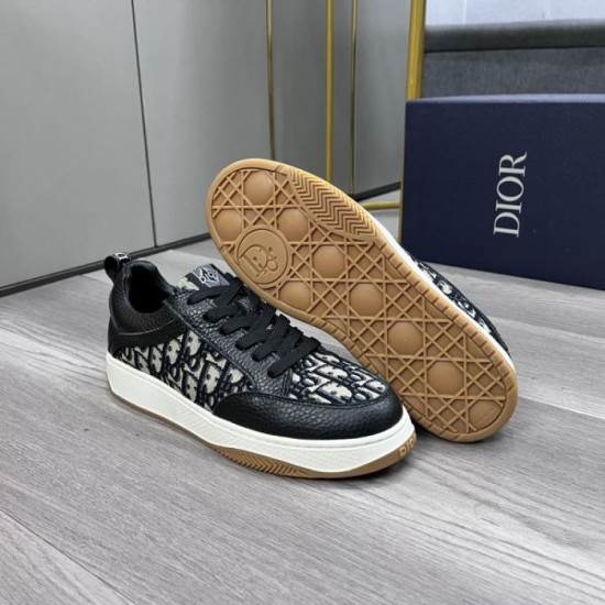 DIOR Outstanding Brand Print 2024SS Men's Casual Shoes DIOR Outstanding Brand Print 2024SS Men's Casual Shoes