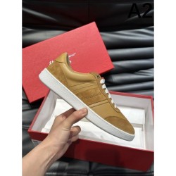 FERRAGAMO Salvatore Ferragamo Popular New 2024SS Men's Casual Shoes