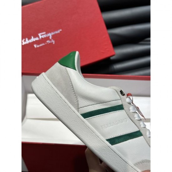 FERRAGAMO Salvatore Ferragamo Popular New 2024SS Men's Casual Shoes FERRAGAMO Salvatore Ferragamo Popular New 2024SS Men's Casual Shoes
