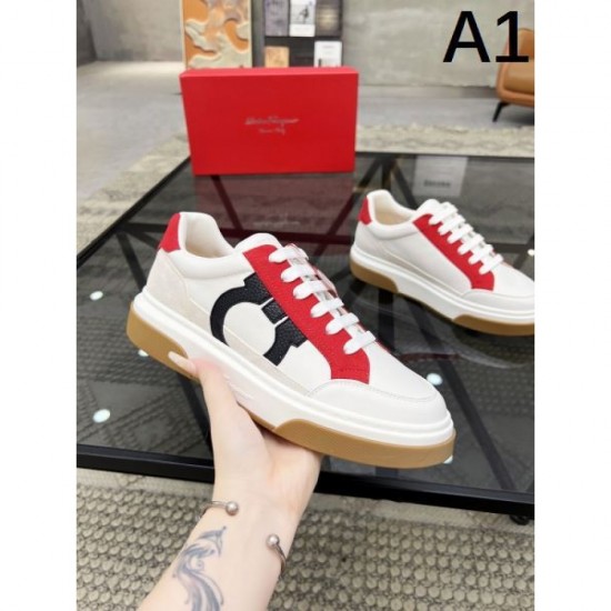 FERRAGAMO Salvatore Ferragamo Overseas Limited! 2024SS Men's Casual Shoes FERRAGAMO Salvatore Ferragamo Overseas Limited! 2024SS Men's Casual Shoes