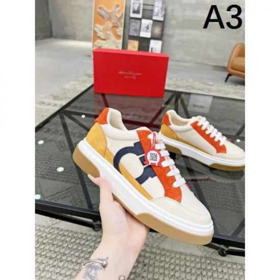 FERRAGAMO Salvatore Ferragamo Overseas Limited! 2024SS Men's Casual Shoes FERRAGAMO Salvatore Ferragamo Overseas Limited! 2024SS Men's Casual Shoes