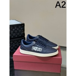 FERRAGAMO Salvatore Ferragamo lowest price challenge! 2024SS Men's Casual Shoes