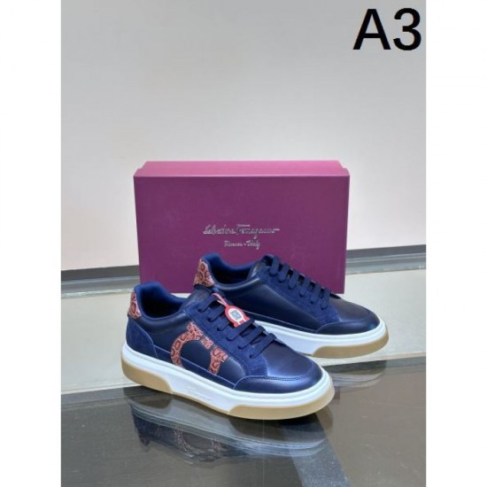 2024FW Men's Casual Shoes FERRAGAMO Salvatore Ferragamo Popular No.1 2024FW Men's Casual Shoes FERRAGAMO Salvatore Ferragamo Popular No.1