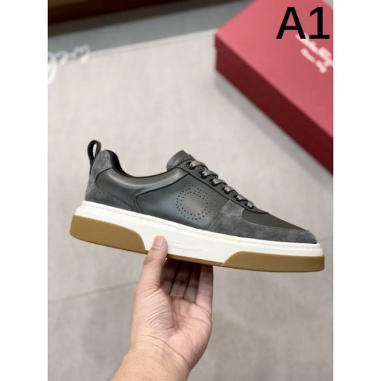 2024FW Men's Casual Shoes FERRAGAMO Salvatore Ferragamo Great Value 2024FW Men's Casual Shoes FERRAGAMO Salvatore Ferragamo Great Value