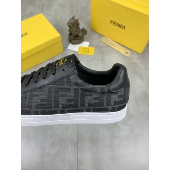 FENDI 2024SS men's casual shoes with sophisticated charm FENDI 2024SS men's casual shoes with sophisticated charm