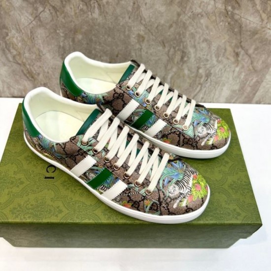 GUCCI Dress with a beautiful impression 2024SS Casual shoes for men GUCCI Dress with a beautiful impression 2024SS Casual shoes for men