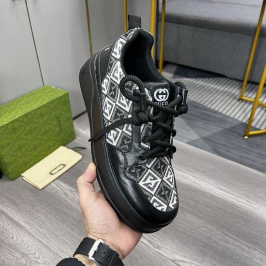 GUCCI Gucci fashion sense is rapidly increasing! 2024SS Men's Casual Shoes GUCCI Gucci fashion sense is rapidly increasing! 2024SS Men's Casual Shoes