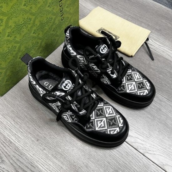 GUCCI Gucci fashion sense is rapidly increasing! 2024SS Men's Casual Shoes GUCCI Gucci fashion sense is rapidly increasing! 2024SS Men's Casual Shoes