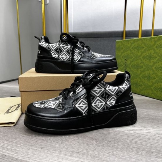 GUCCI Gucci fashion sense is rapidly increasing! 2024SS Men's Casual Shoes GUCCI Gucci fashion sense is rapidly increasing! 2024SS Men's Casual Shoes