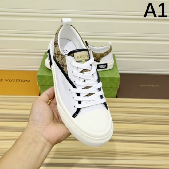GUCCI Gucci Elegant Casual Atmosphere 2024SS Men's Casual Shoes GUCCI Gucci Elegant Casual Atmosphere 2024SS Men's Casual Shoes