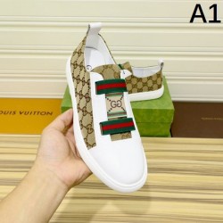 GUCCI Anyone can be fashionable! 2024SS Men's Casual Shoes