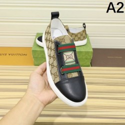 GUCCI Anyone can be fashionable! 2024SS Men's Casual Shoes