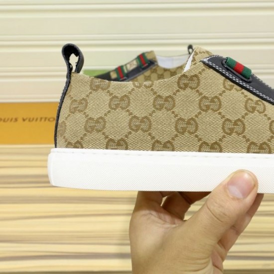 GUCCI Anyone can be fashionable! 2024SS Men's Casual Shoes GUCCI Anyone can be fashionable! 2024SS Men's Casual Shoes