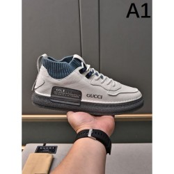 GUCCI Gucci Elegant Casual Coordination 2024SS Men's Casual Shoes