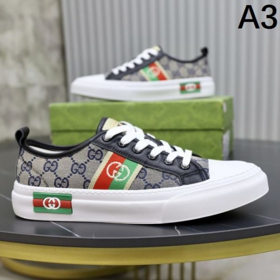 GUCCI Gucci Popular and hugely popular! 2024SS Men's Casual Shoes GUCCI Gucci Popular and hugely popular! 2024SS Men's Casual Shoes