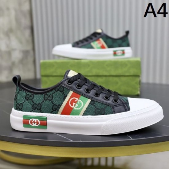GUCCI Gucci Popular and hugely popular! 2024SS Men's Casual Shoes GUCCI Gucci Popular and hugely popular! 2024SS Men's Casual Shoes