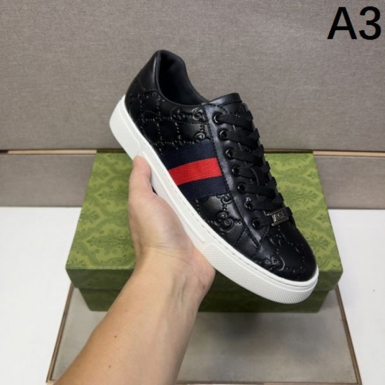 2024FW Men's Casual Shoes GUCCI Gucci Highly Fashionable 2024FW Men's Casual Shoes GUCCI Gucci Highly Fashionable
