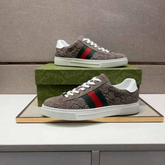 2024FW Men's Casual Shoes GUCCI Gucci Highly Fashionable 2024FW Men's Casual Shoes GUCCI Gucci Highly Fashionable
