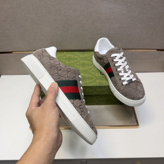 2024FW Men's Casual Shoes GUCCI Gucci Highly Fashionable 2024FW Men's Casual Shoes GUCCI Gucci Highly Fashionable