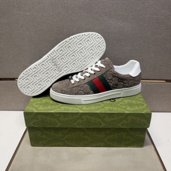 2024FW Men's Casual Shoes GUCCI Gucci Highly Fashionable 2024FW Men's Casual Shoes GUCCI Gucci Highly Fashionable