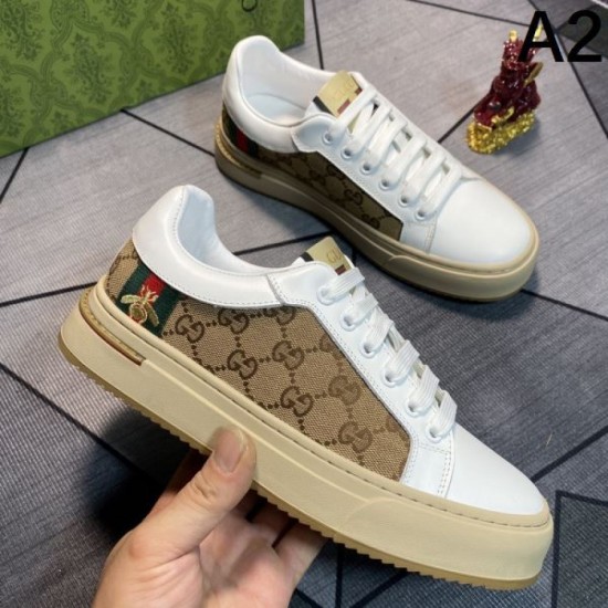 2024FW Men's casual shoes GUCCI Gucci Make you look mature 2024FW Men's casual shoes GUCCI Gucci Make you look mature