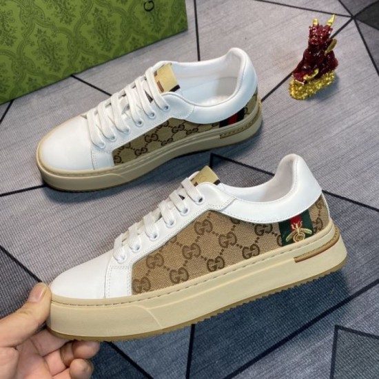 2024FW Men's casual shoes GUCCI Gucci Make you look mature 2024FW Men's casual shoes GUCCI Gucci Make you look mature