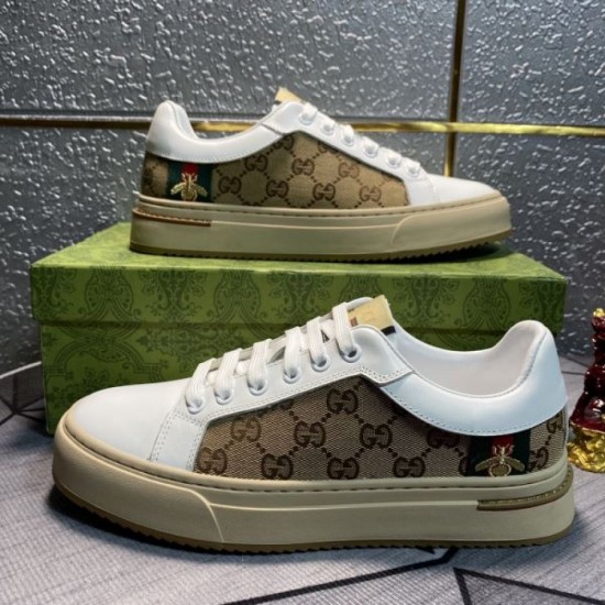 2024FW Men's casual shoes GUCCI Gucci Make you look mature 2024FW Men's casual shoes GUCCI Gucci Make you look mature