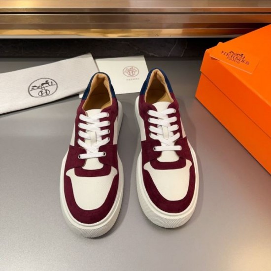 HERMES 2024SS Men's Casual Shoes for a Cool Impression HERMES 2024SS Men's Casual Shoes for a Cool Impression