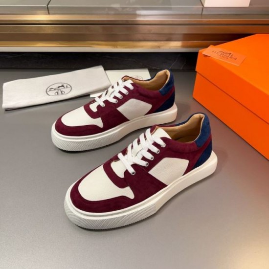 HERMES 2024SS Men's Casual Shoes for a Cool Impression HERMES 2024SS Men's Casual Shoes for a Cool Impression