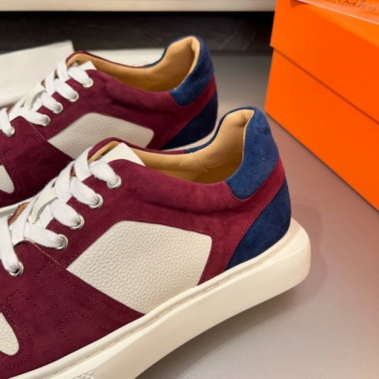 HERMES 2024SS Men's Casual Shoes for a Cool Impression HERMES 2024SS Men's Casual Shoes for a Cool Impression