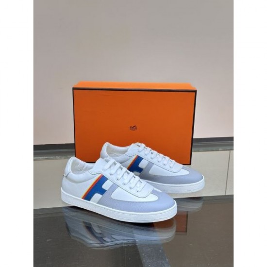 2024FW Men's Casual Shoes HERMES Super Cool Autumn/Winter New Items 2024FW Men's Casual Shoes HERMES Super Cool Autumn/Winter New Items