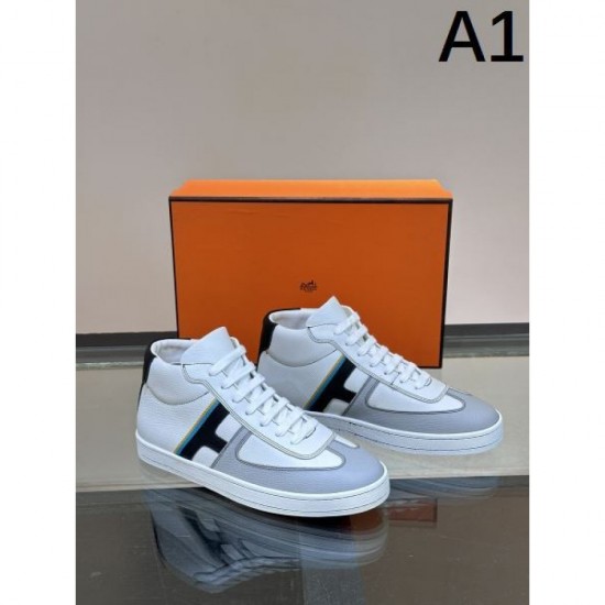 2024FW Men's Casual Shoes HERMES Absolutely Cute Recommendation 2024FW Men's Casual Shoes HERMES Absolutely Cute Recommendation