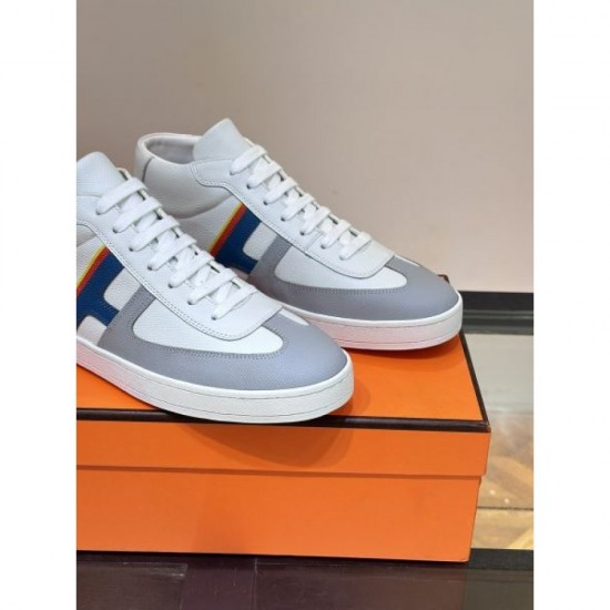 2024FW Men's Casual Shoes HERMES Absolutely Cute Recommendation 2024FW Men's Casual Shoes HERMES Absolutely Cute Recommendation