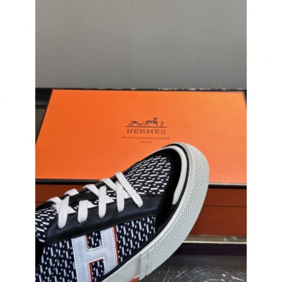 2024FW Men's Casual Shoes HERMES Fall/Winter Arrival Popular Model 2024FW Men's Casual Shoes HERMES Fall/Winter Arrival Popular Model