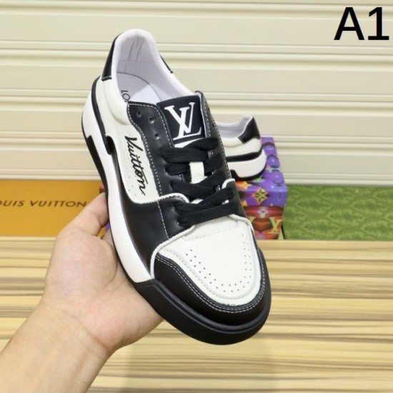 LOUIS VUITTON Shining luxury 2024SS Men's Casual Shoes LOUIS VUITTON Shining luxury 2024SS Men's Casual Shoes