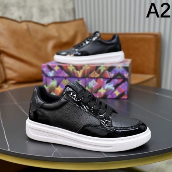 LOUIS VUITTON Louis Vuitton lowest price challenge! 2024SS Men's Casual Shoes LOUIS VUITTON Louis Vuitton lowest price challenge! 2024SS Men's Casual Shoes
