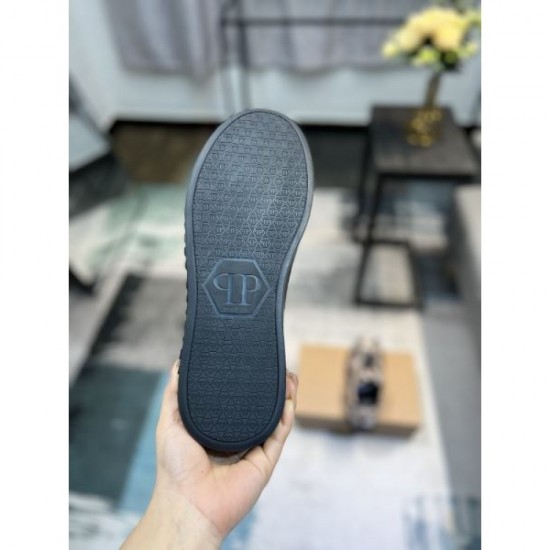 PHILIPP PLEIN Cheap on Sale 2024SS Men's Casual Shoes PHILIPP PLEIN Cheap on Sale 2024SS Men's Casual Shoes
