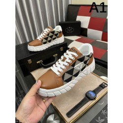PRADA Stylish Atmosphere 2024SS Men's Casual Shoes