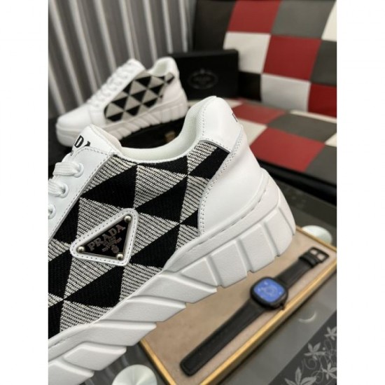 PRADA Stylish Atmosphere 2024SS Men's Casual Shoes PRADA Stylish Atmosphere 2024SS Men's Casual Shoes