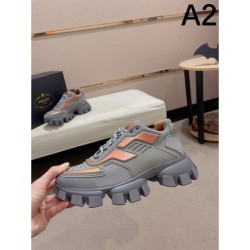 2024FW Men's casual shoes PRADA Retro atmosphere